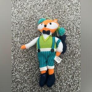 Plush Golfer Christmas Ornament